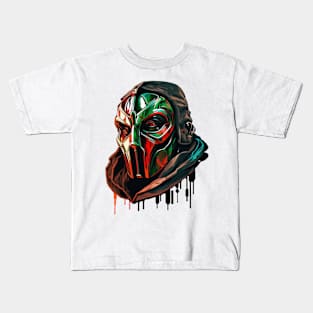 The Villain's Portrait Kids T-Shirt